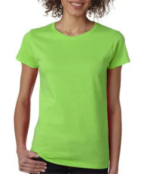 5000L Gildan Missy Fit Heavy Cotton T-Shirt Lime