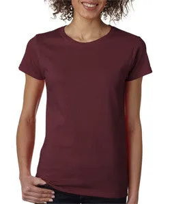 5000L Gildan Missy Fit Heavy Cotton T-Shirt Maroon