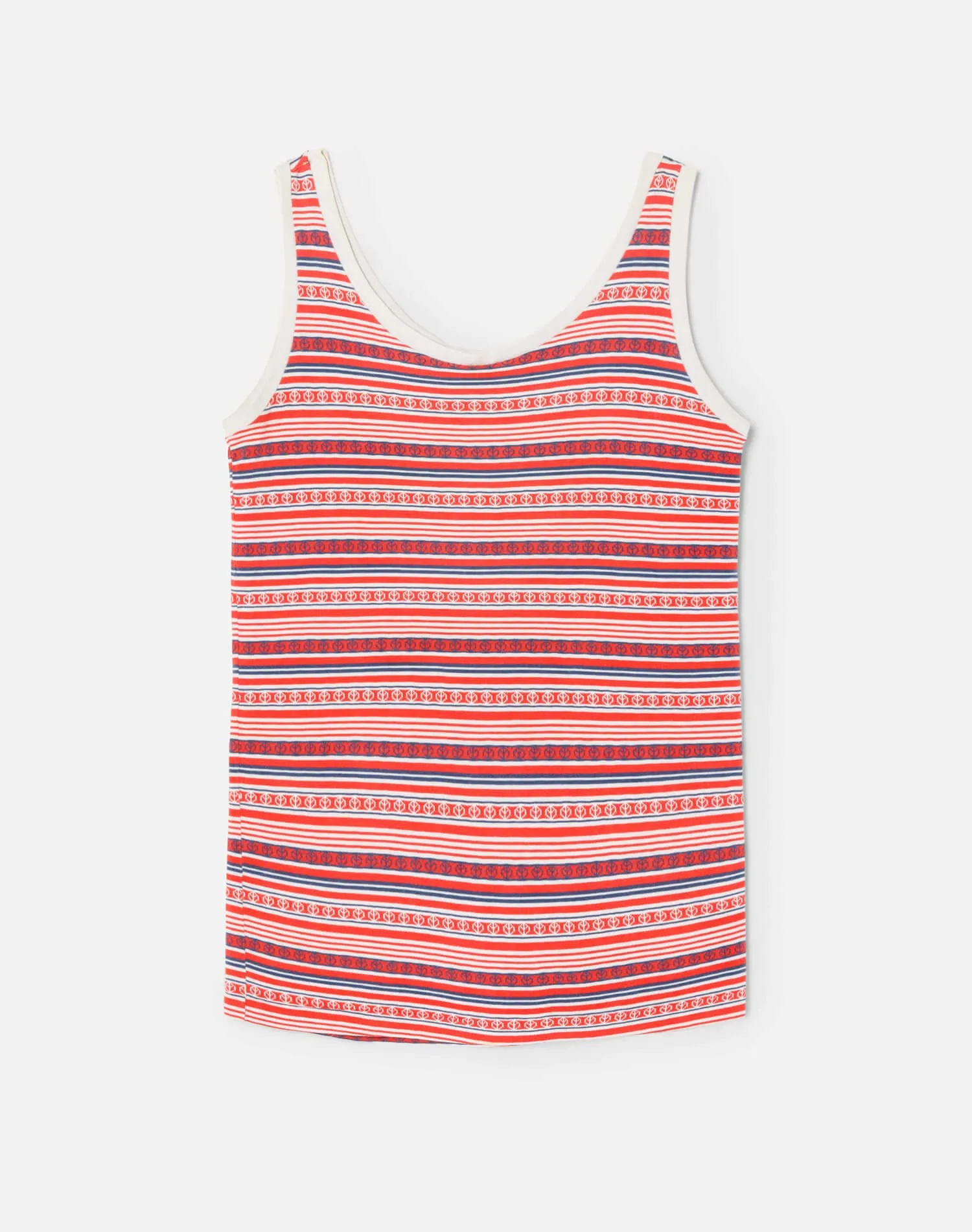60s Peace Symbol Tank Top -#5