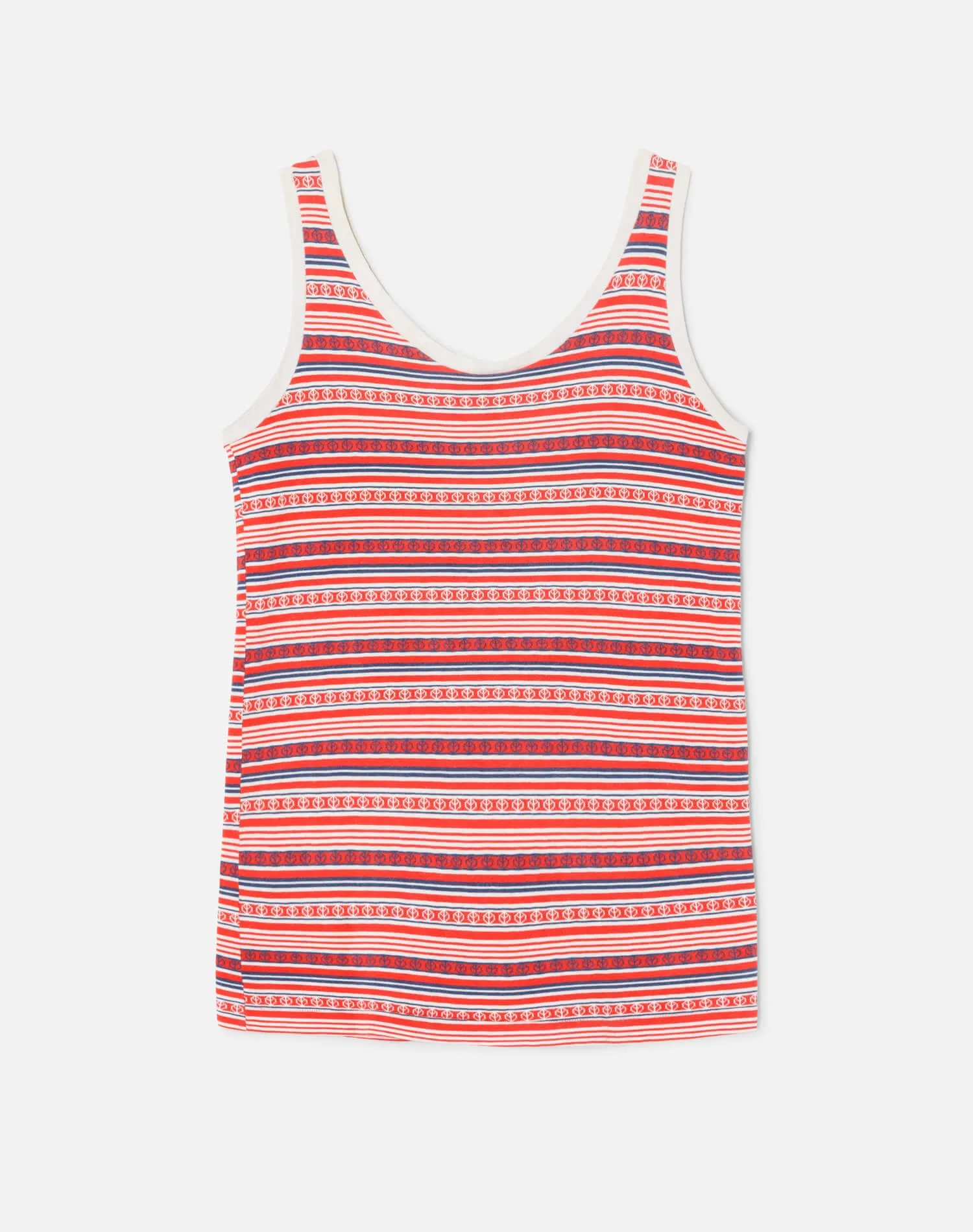 60s Peace Symbol Tank Top -#5