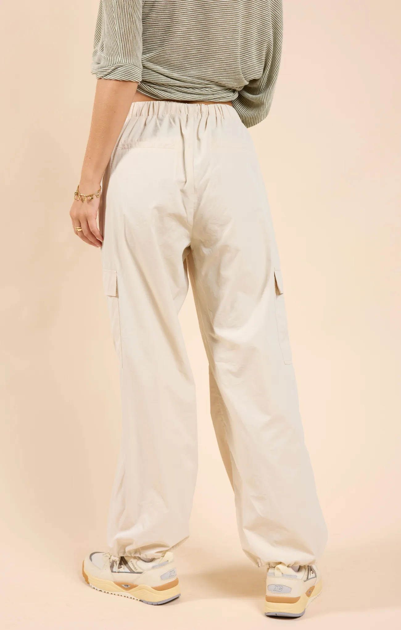 Airy Cargo Nylon Pants