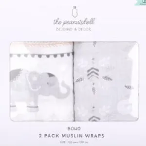 Boho Muslin 2PK Wraps