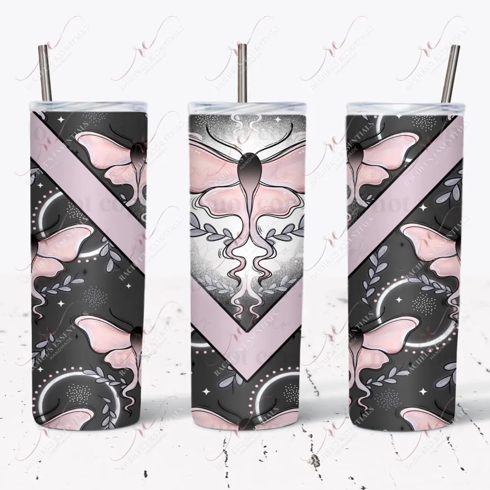 Boho Pink Moth - vinyl wrap