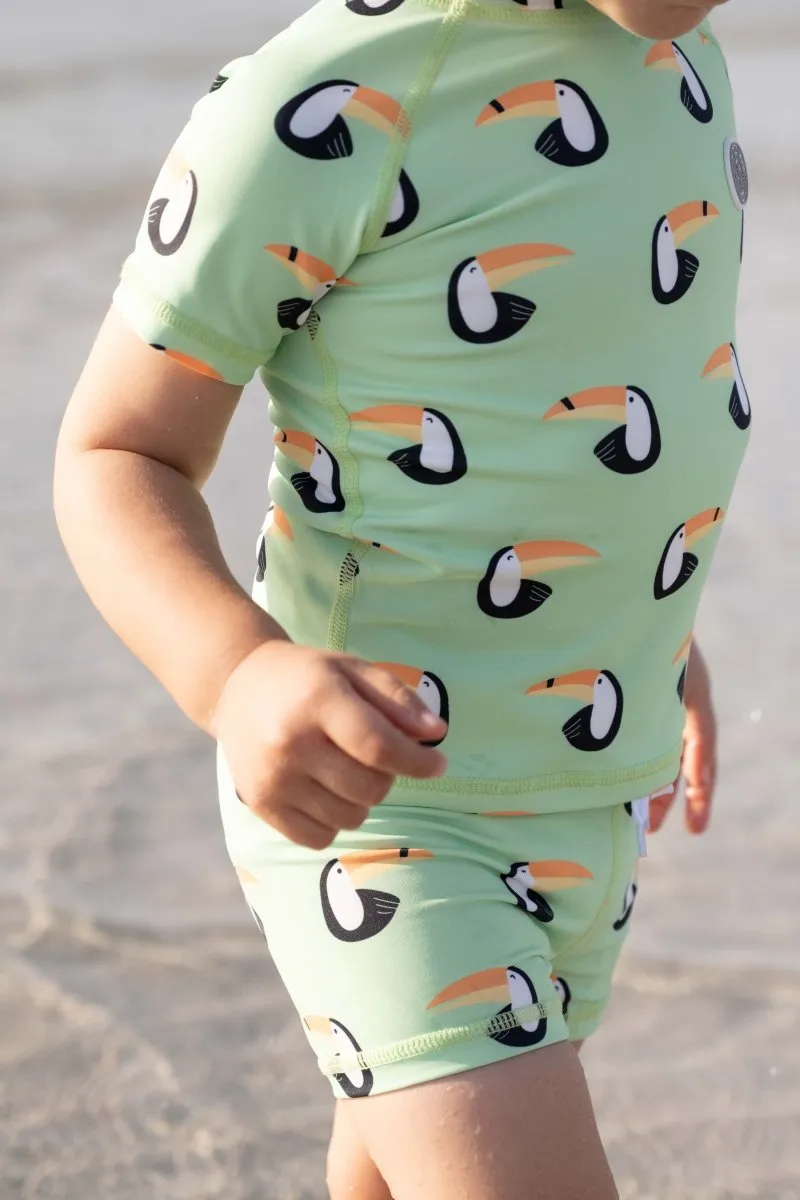 Boy set 2 piece set - Toucan Paradise