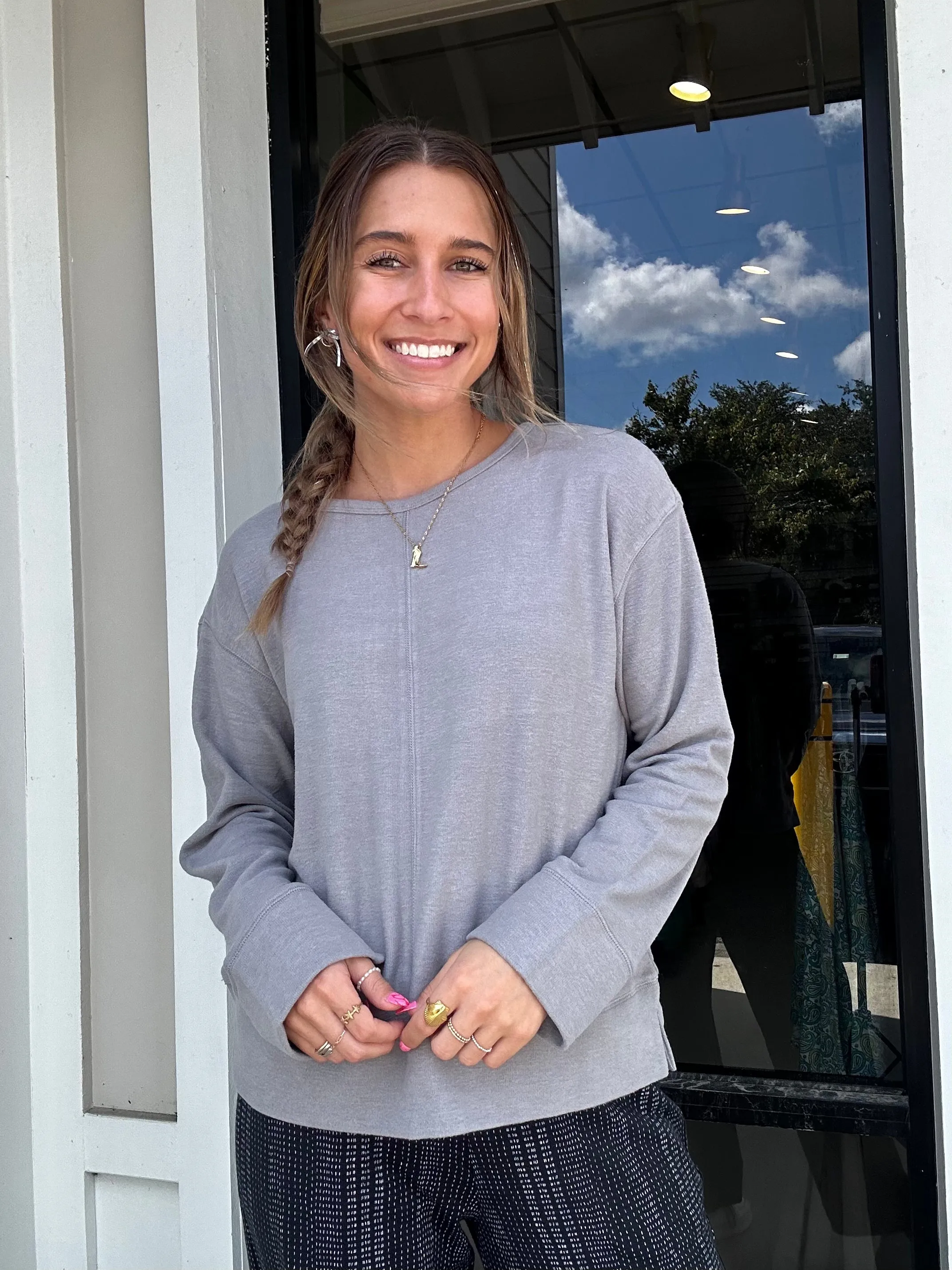 Buttery Rib Knit Snuggly Pullover by Habitat