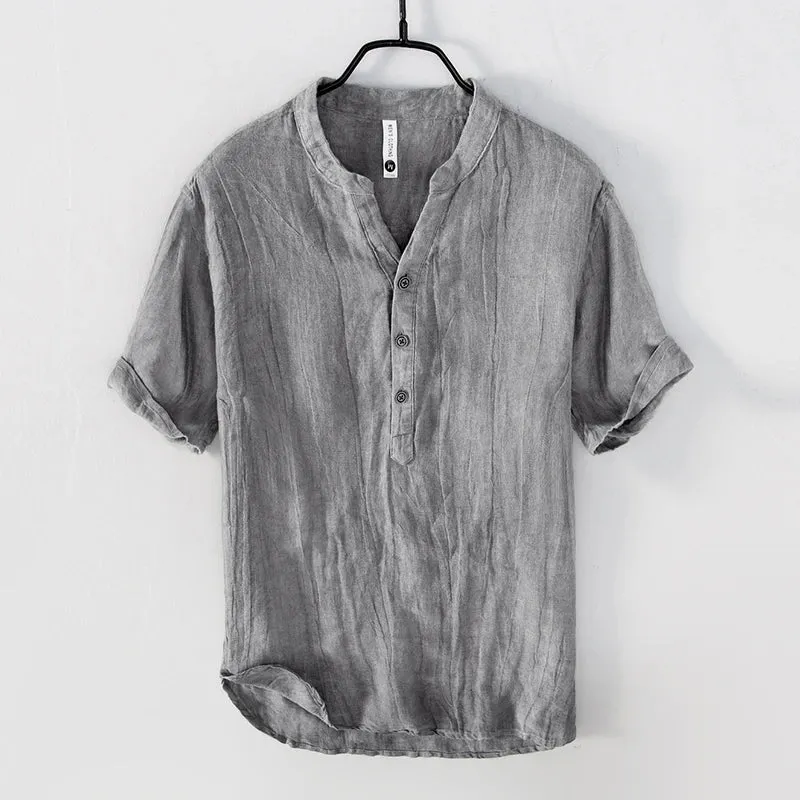 CLASSIC 100% LINEN SHIRT