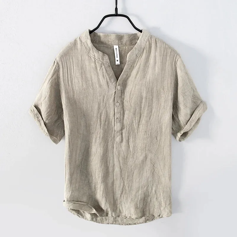 CLASSIC 100% LINEN SHIRT