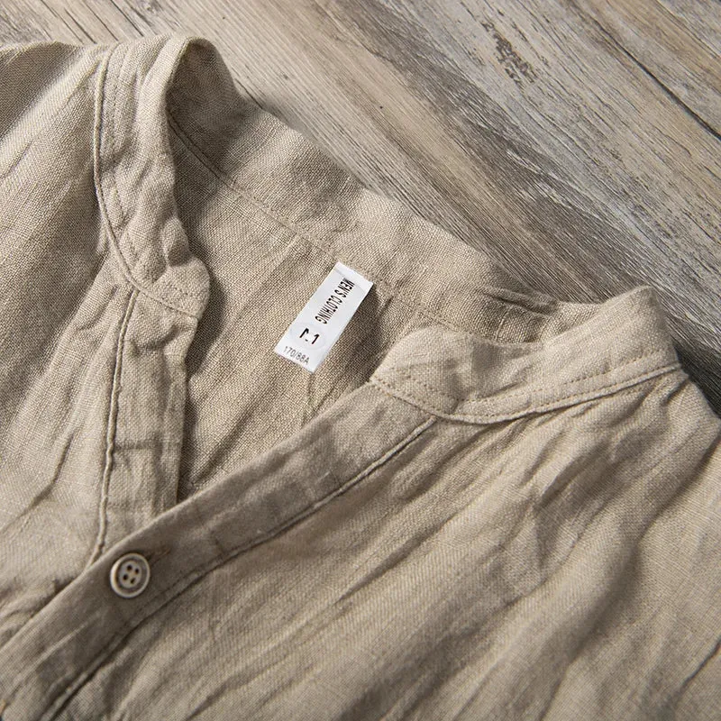 CLASSIC 100% LINEN SHIRT
