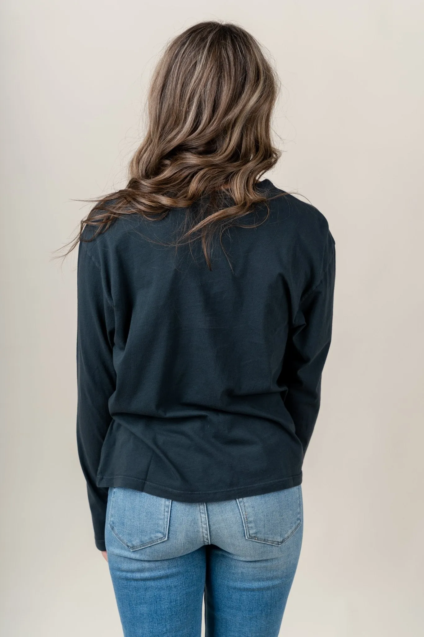 DayDreamer Ramones Crest long sleeve t-shirt vintage black