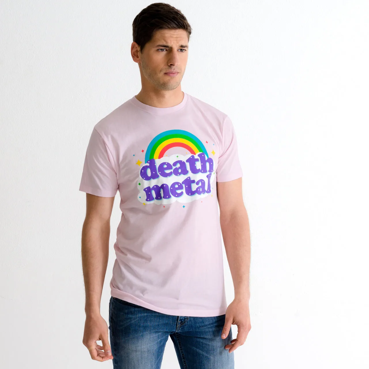 Death Metal Rainbow Adult T-Shirt