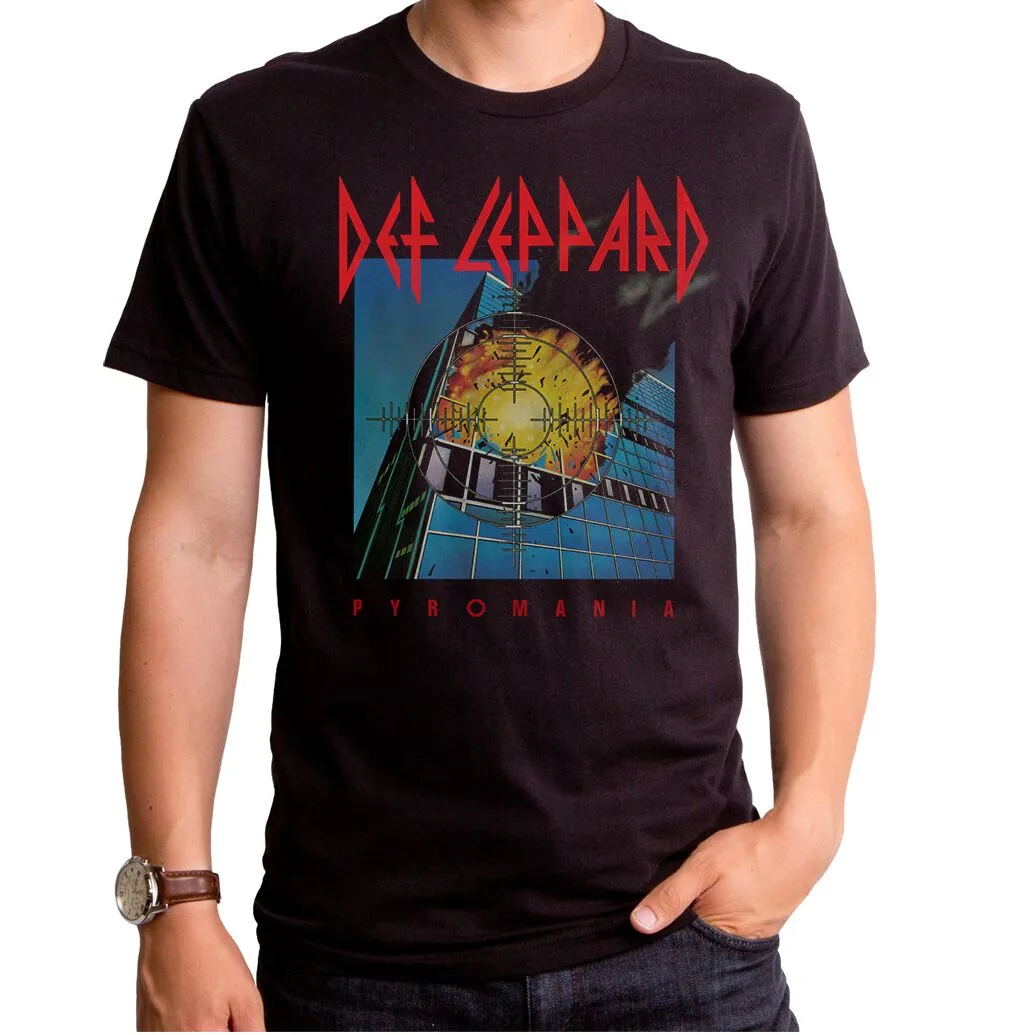 Def Leppard Pyromania Adult T-shirt