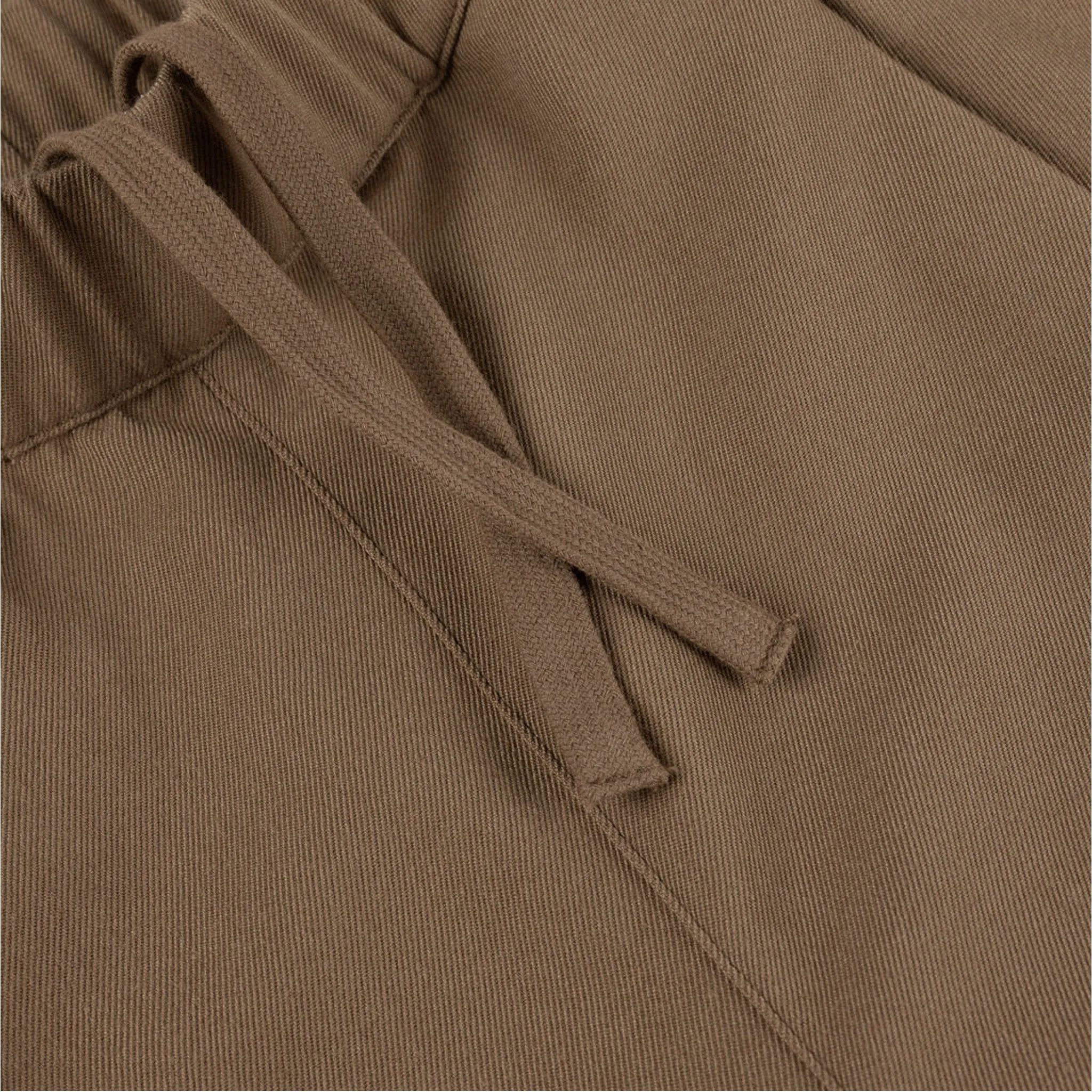 Dime Pleated Twill Pants (Camel)