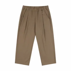 Dime Pleated Twill Pants (Camel)