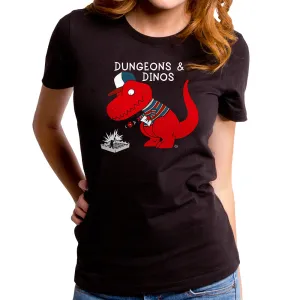 Dungeons And Dinos Women's T-Shirt