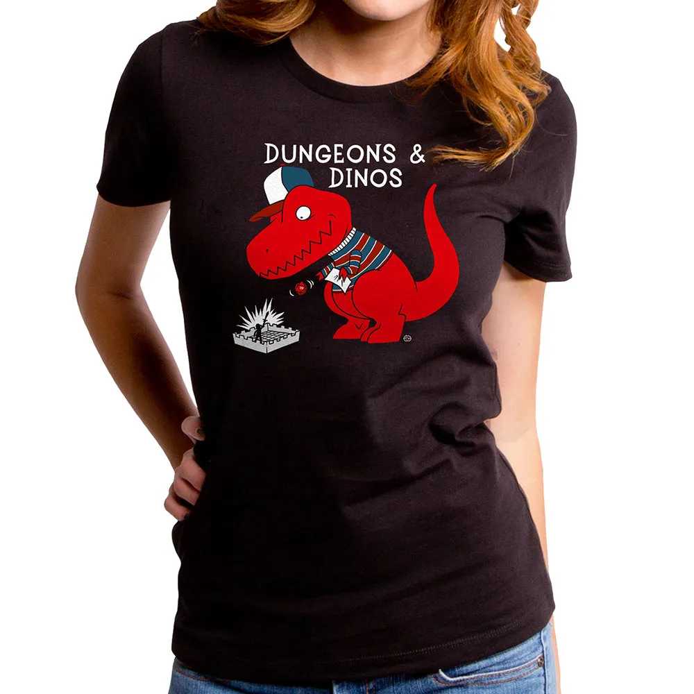Dungeons And Dinos Women's T-Shirt