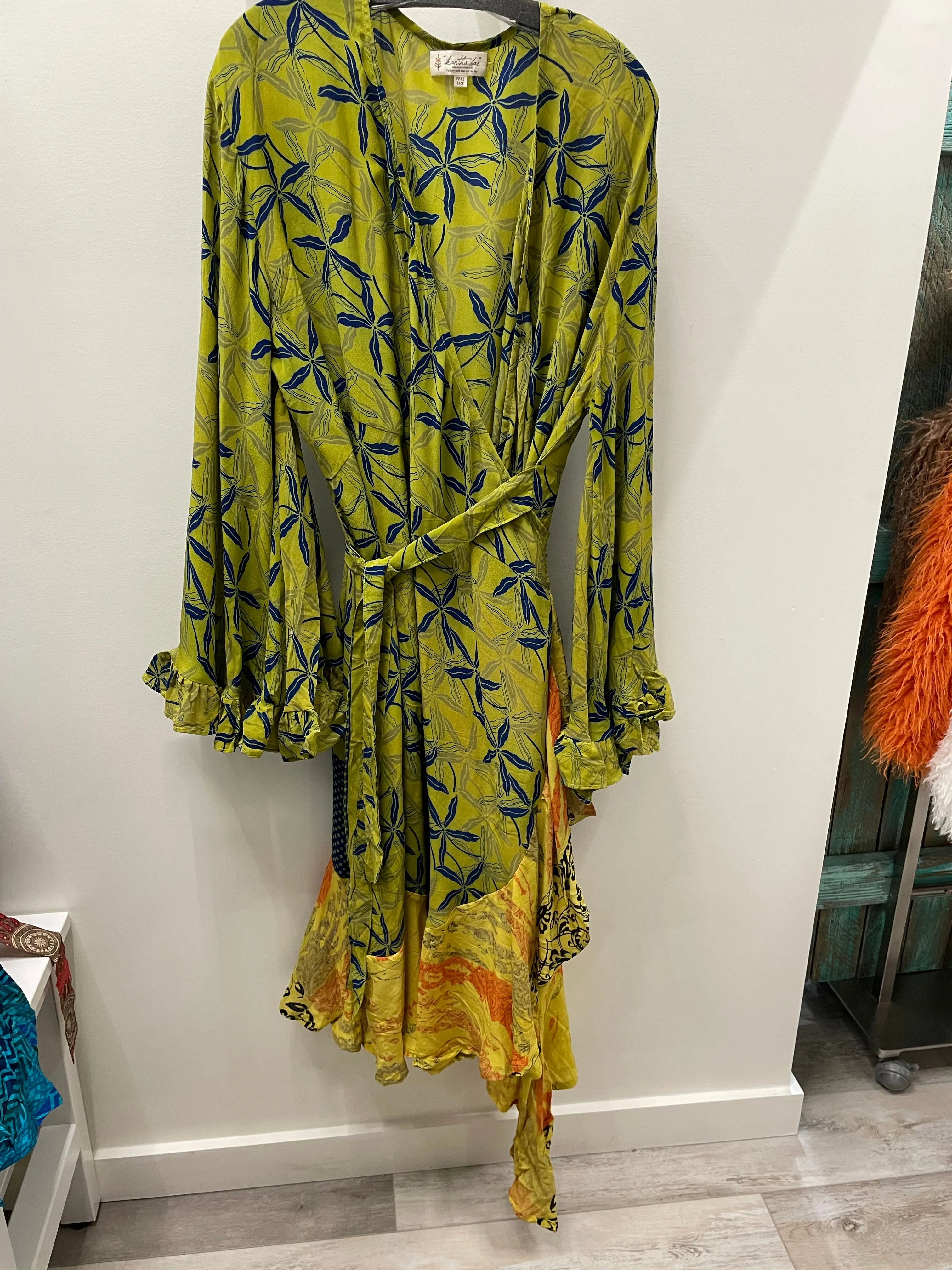 Flourish Wrap Dress #73 by Kantha Bae