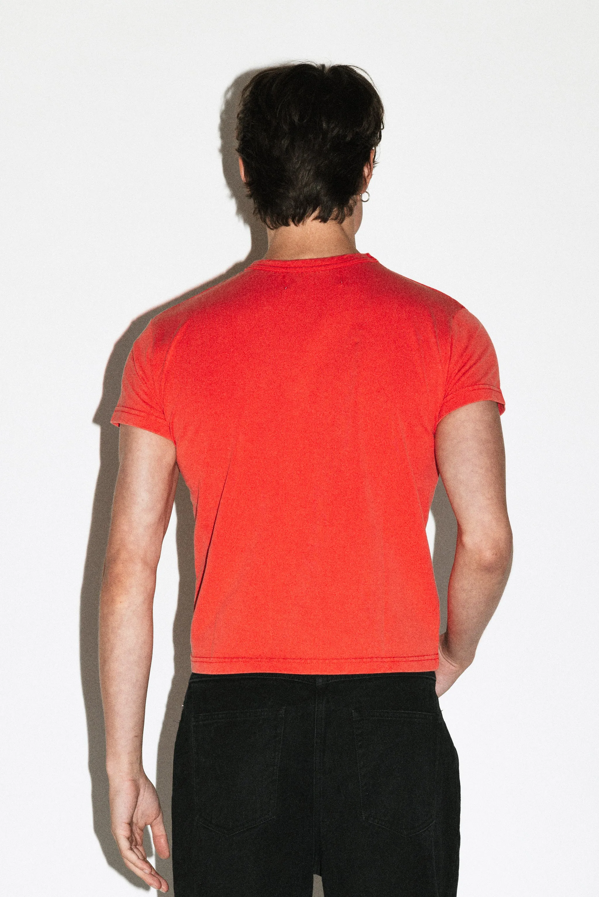 Frank Baby Tee | Sunfaded Red