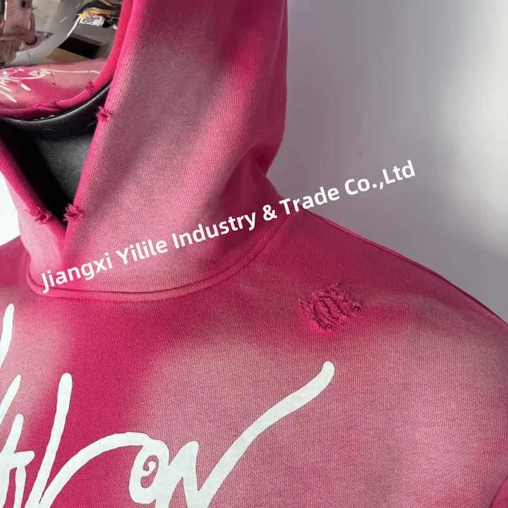 French Terry Screen Print Hoodies > هوديس الغسيل الحمضي القديم للرجال