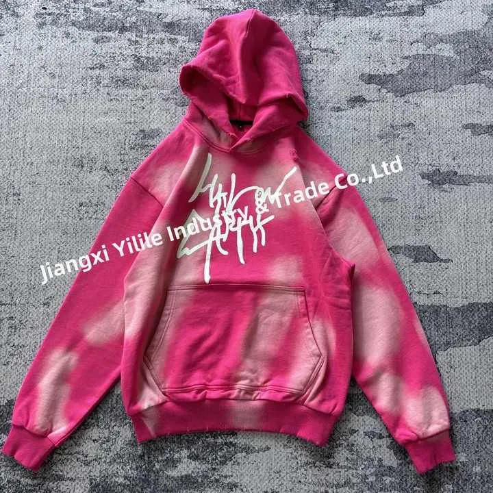 French Terry Screen Print Hoodies > هوديس الغسيل الحمضي القديم للرجال