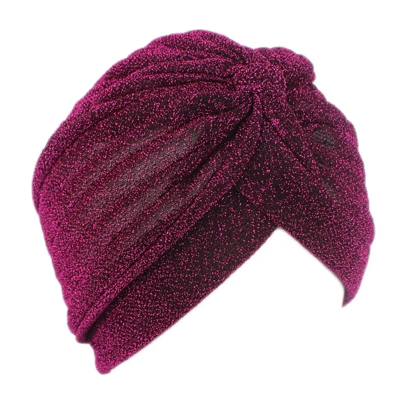Glittery Turbans Knot Twist Head Wraps