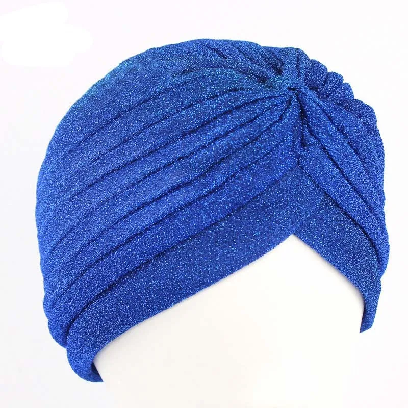 Glittery Turbans Knot Twist Head Wraps