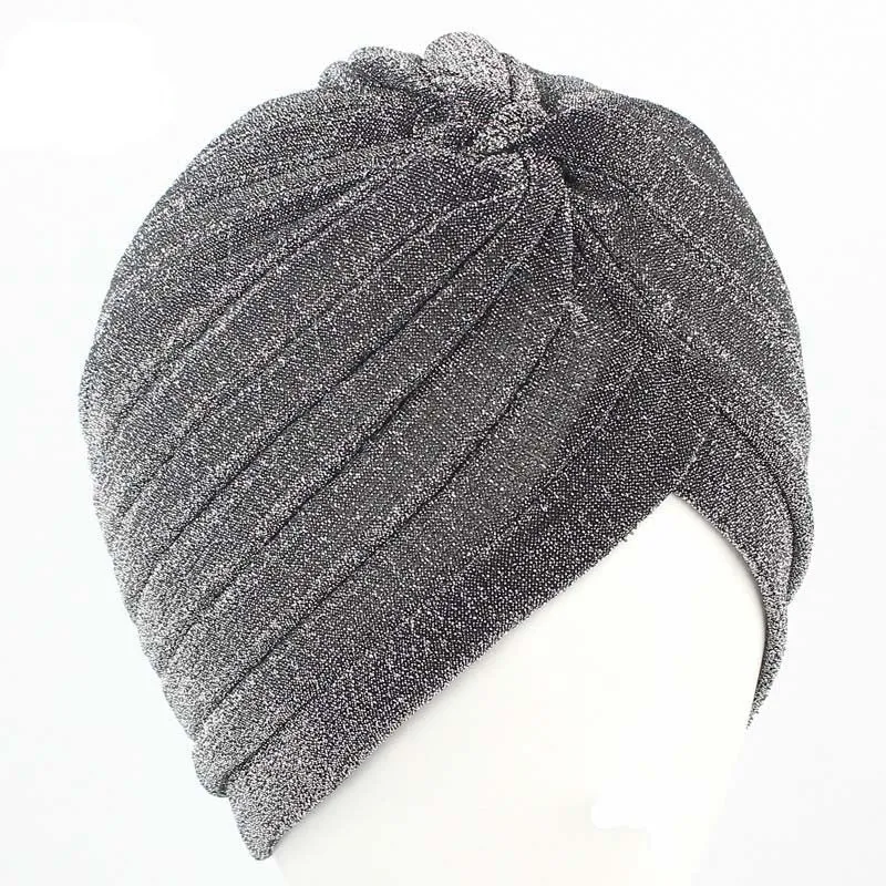 Glittery Turbans Knot Twist Head Wraps