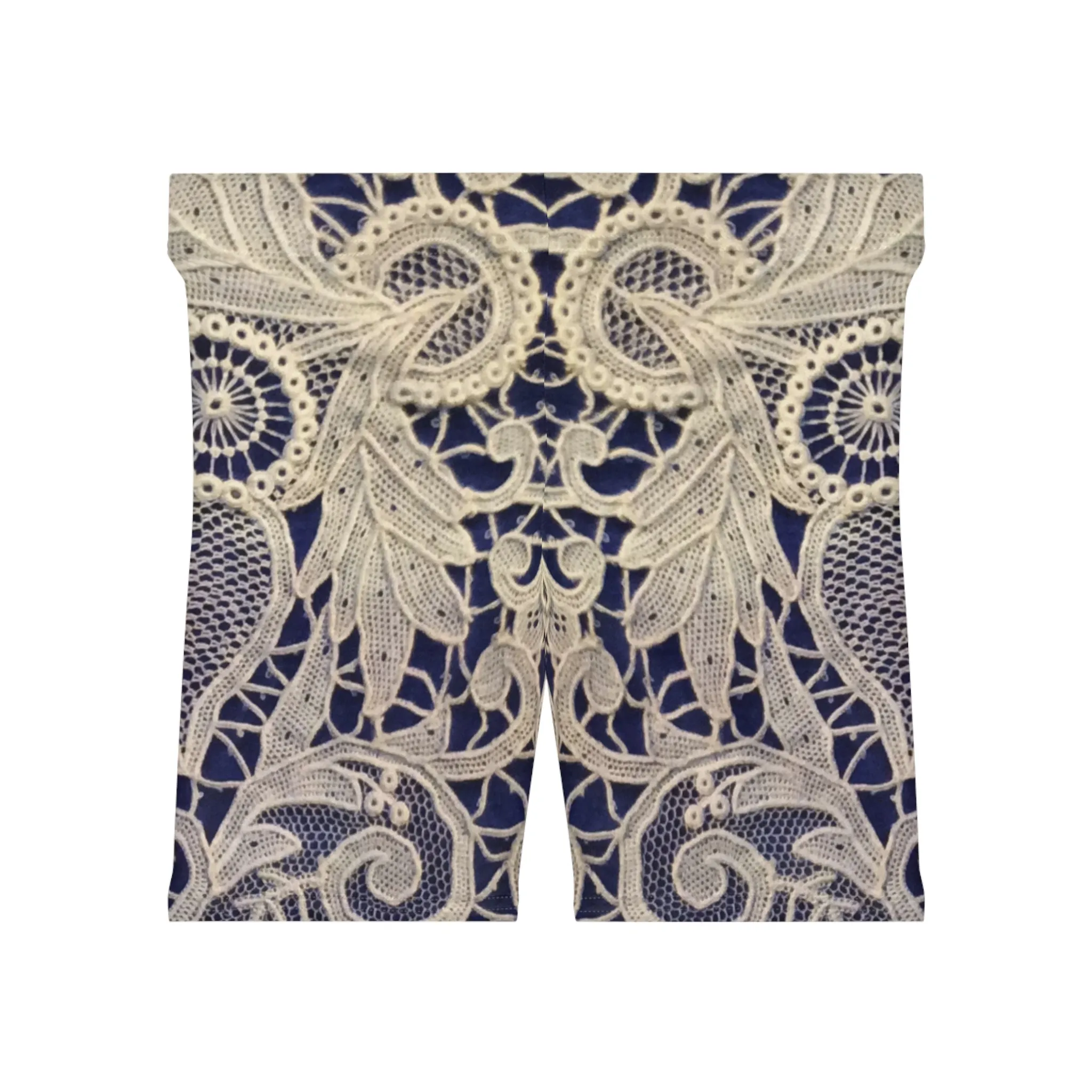 Golden and Blue - Inovax Women's Biker Shorts