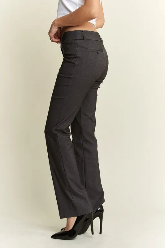 Hazel Blues® |  ADORA Regular Rise Slim Bootcut Pants