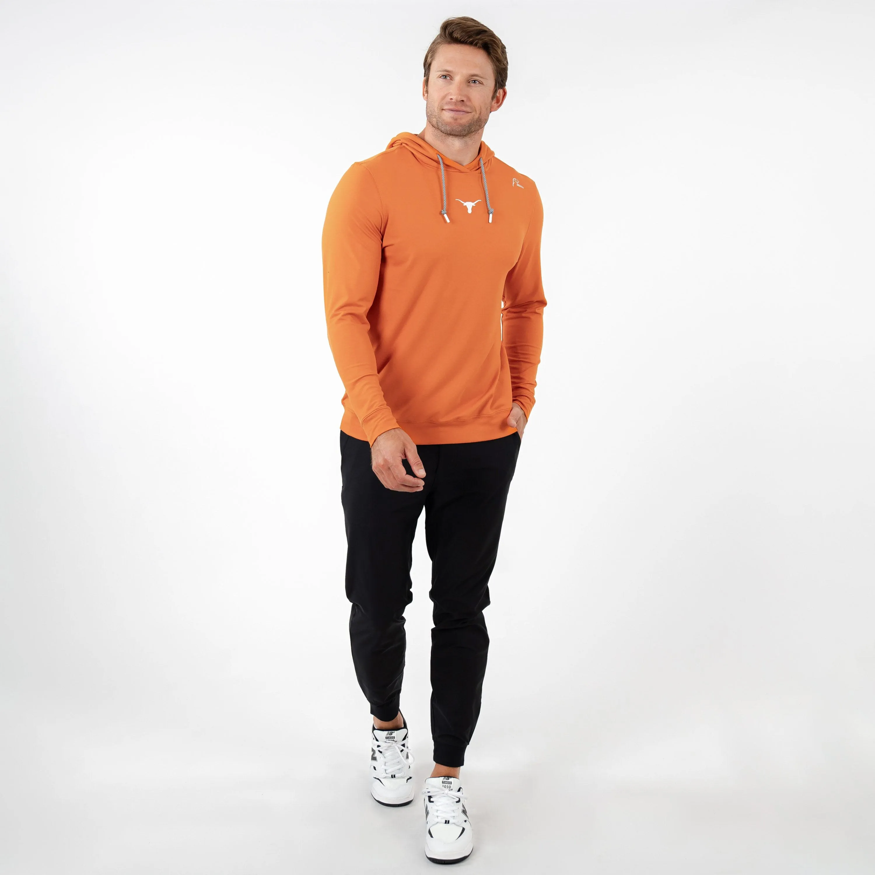 Hesi Collegiate Hoodie - Texas | Solid - Rust Orange - Texas - 1