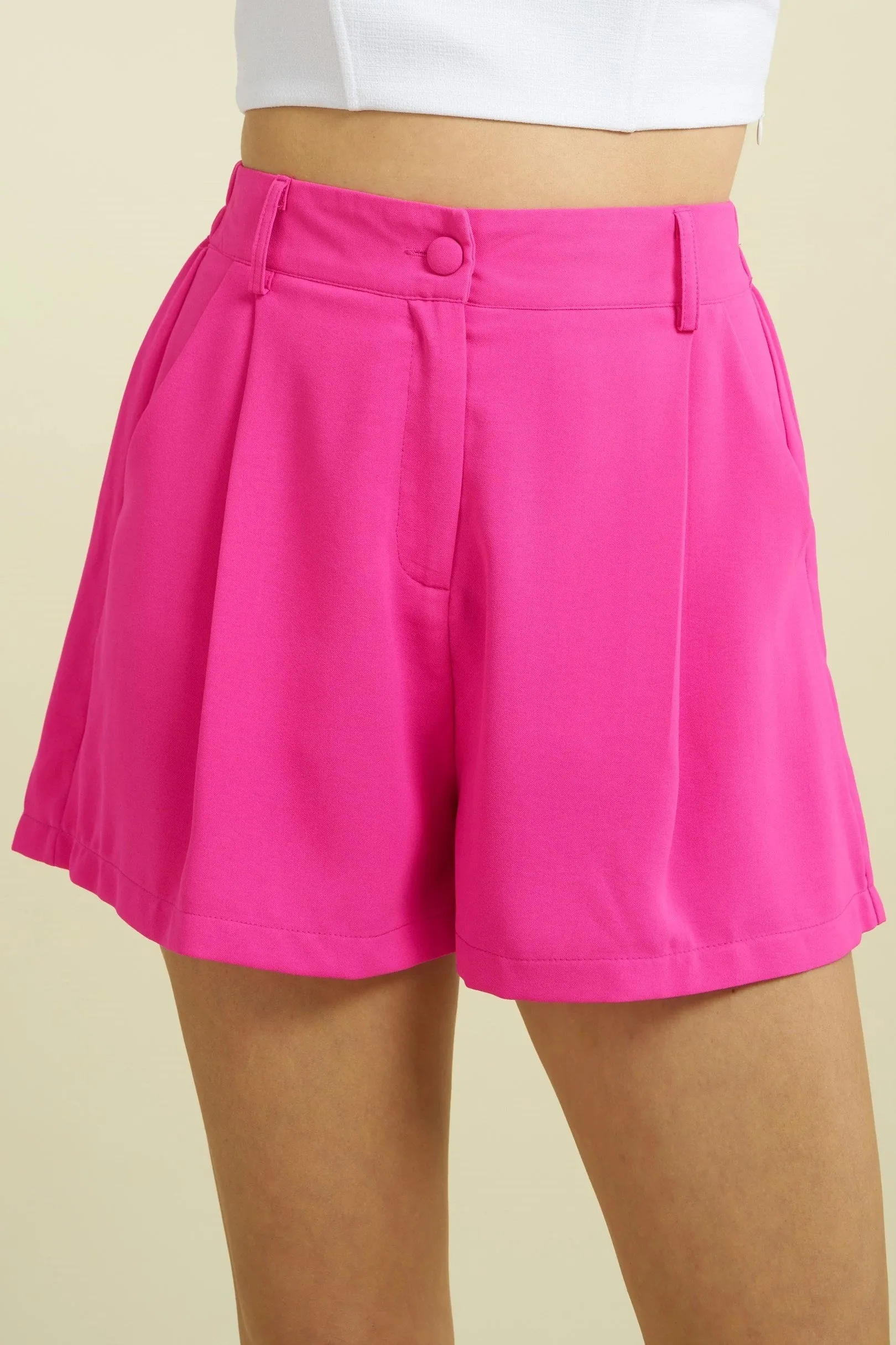 High Class  Pink Shorts