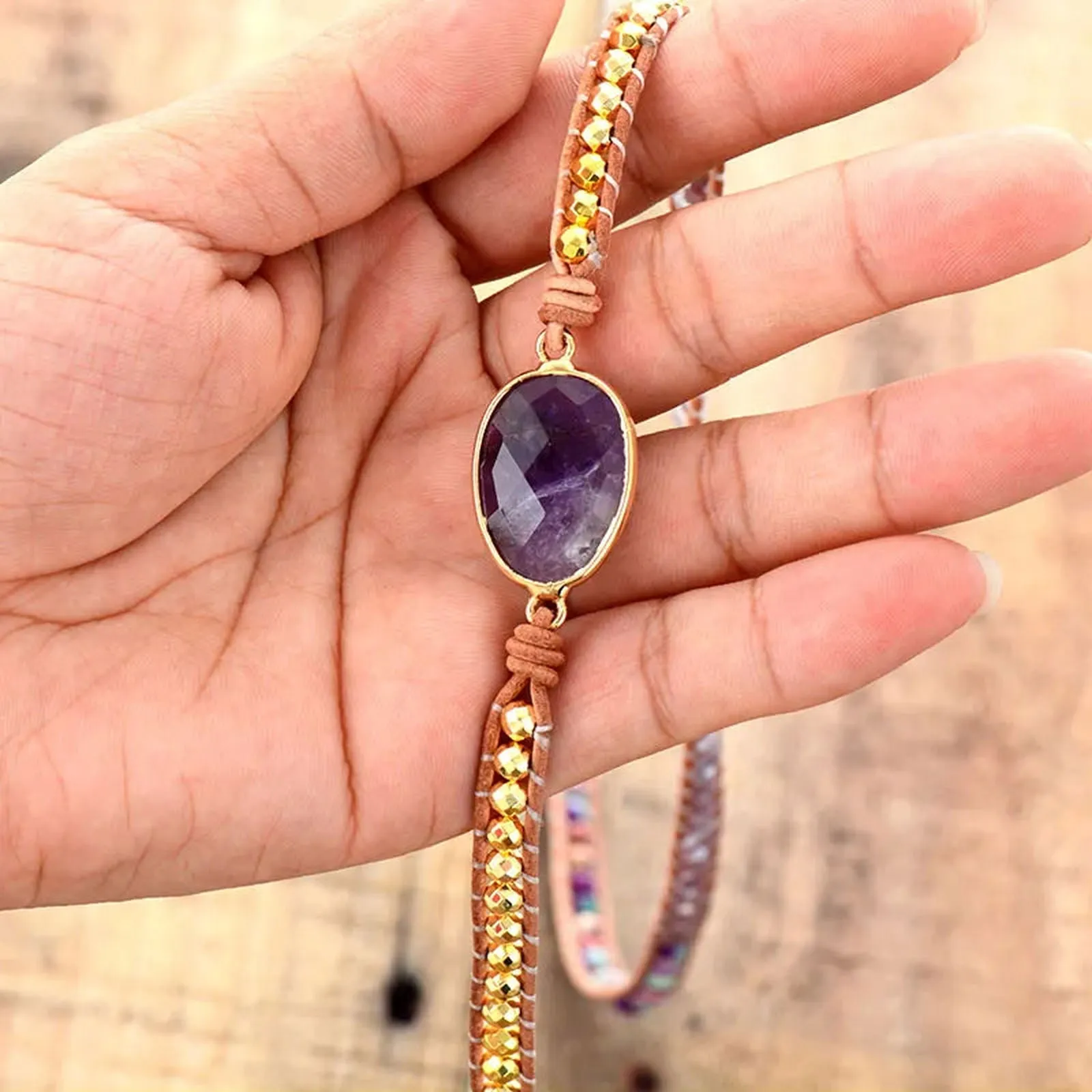 Jasper's Stone 5 Wraps Bracelet