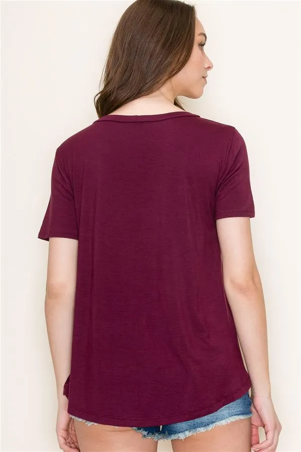 Jersey Knit T-Shirts, 2 Colors