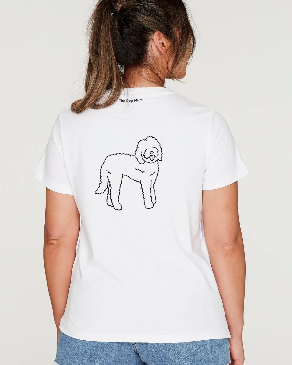 Labradoodle Mum Illustration: Classic T-Shirt