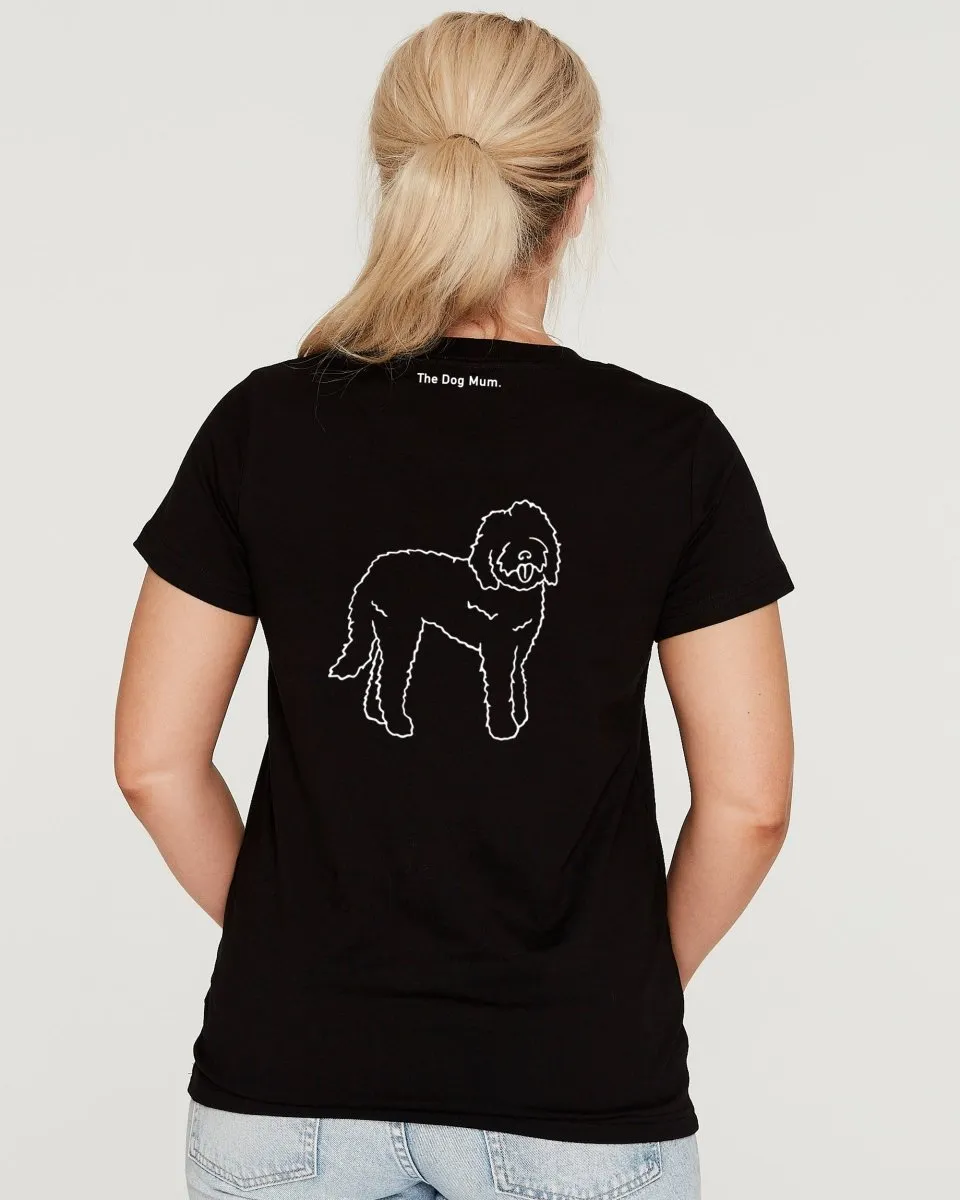 Labradoodle Mum Illustration: Classic T-Shirt