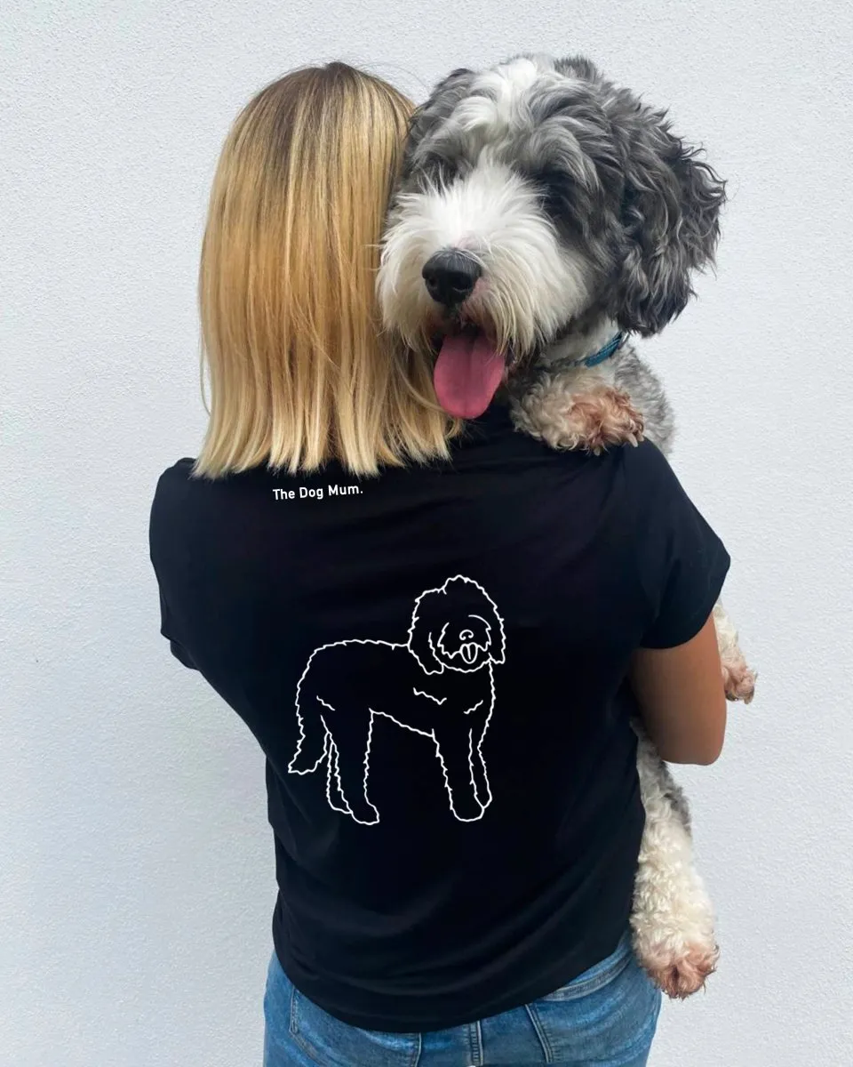 Labradoodle Mum Illustration: Classic T-Shirt