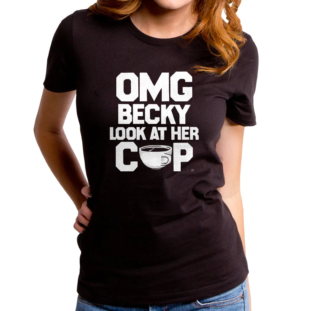 Look at Her Cup Women's T-Shirt