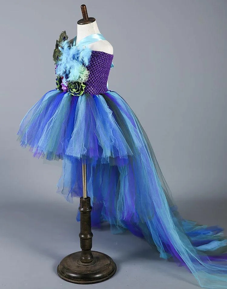 Mardi Gras Peacock Dresses