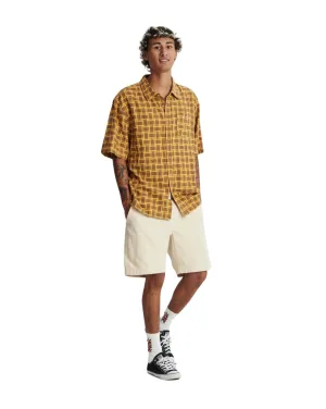 Mens Stock Ss Shirt - Yolk