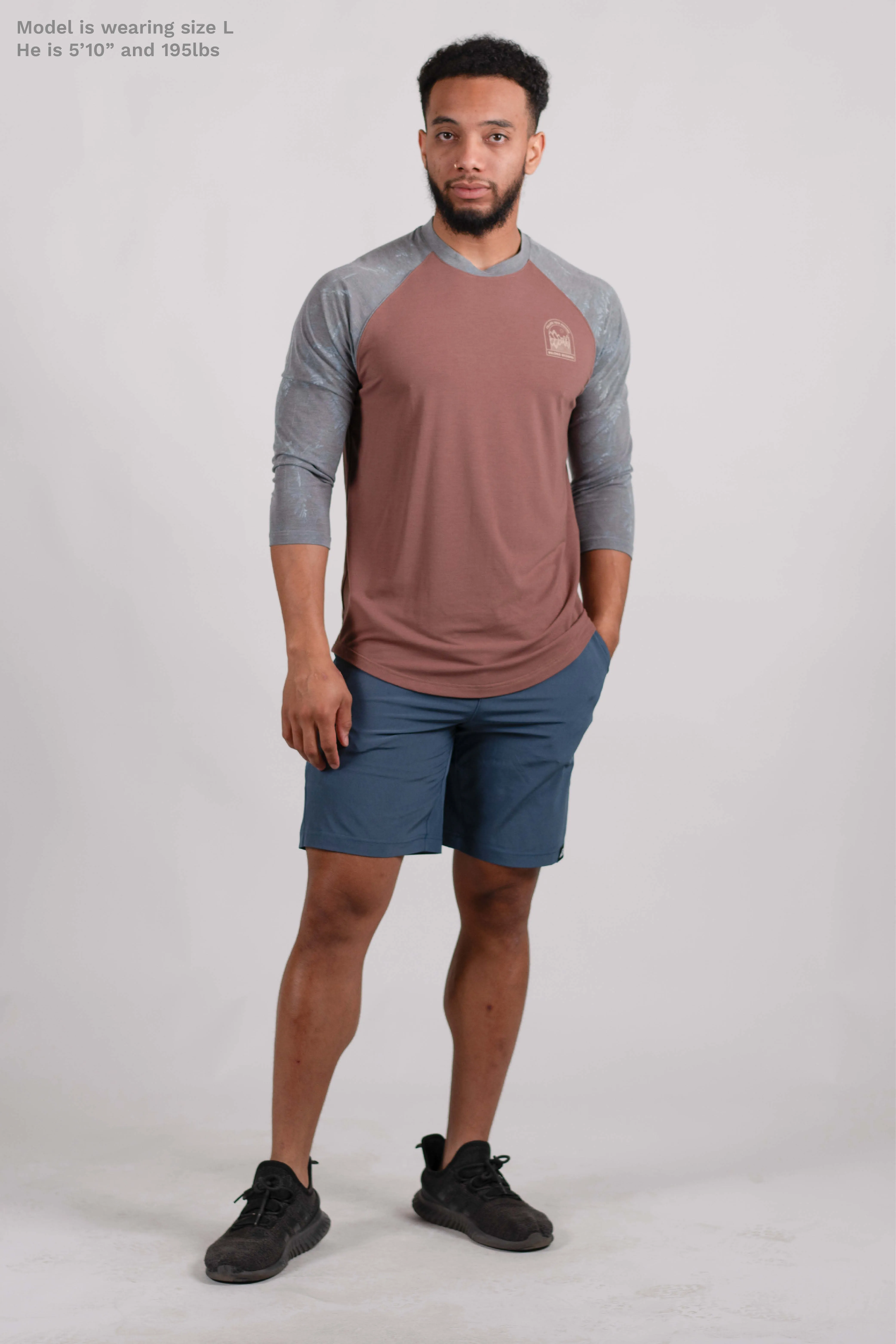 Men's Traverse Tek 3/4 Sleeve Tee