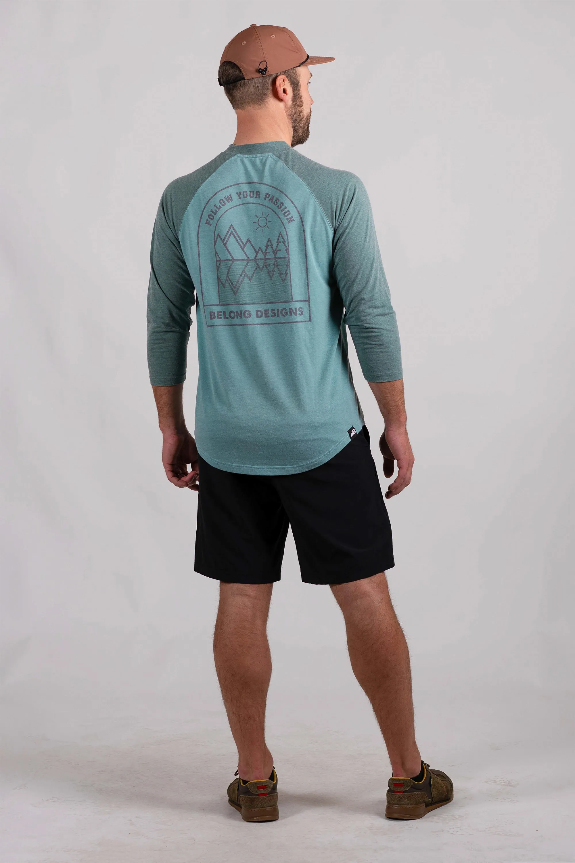Men's Traverse Tek 3/4 Sleeve Tee