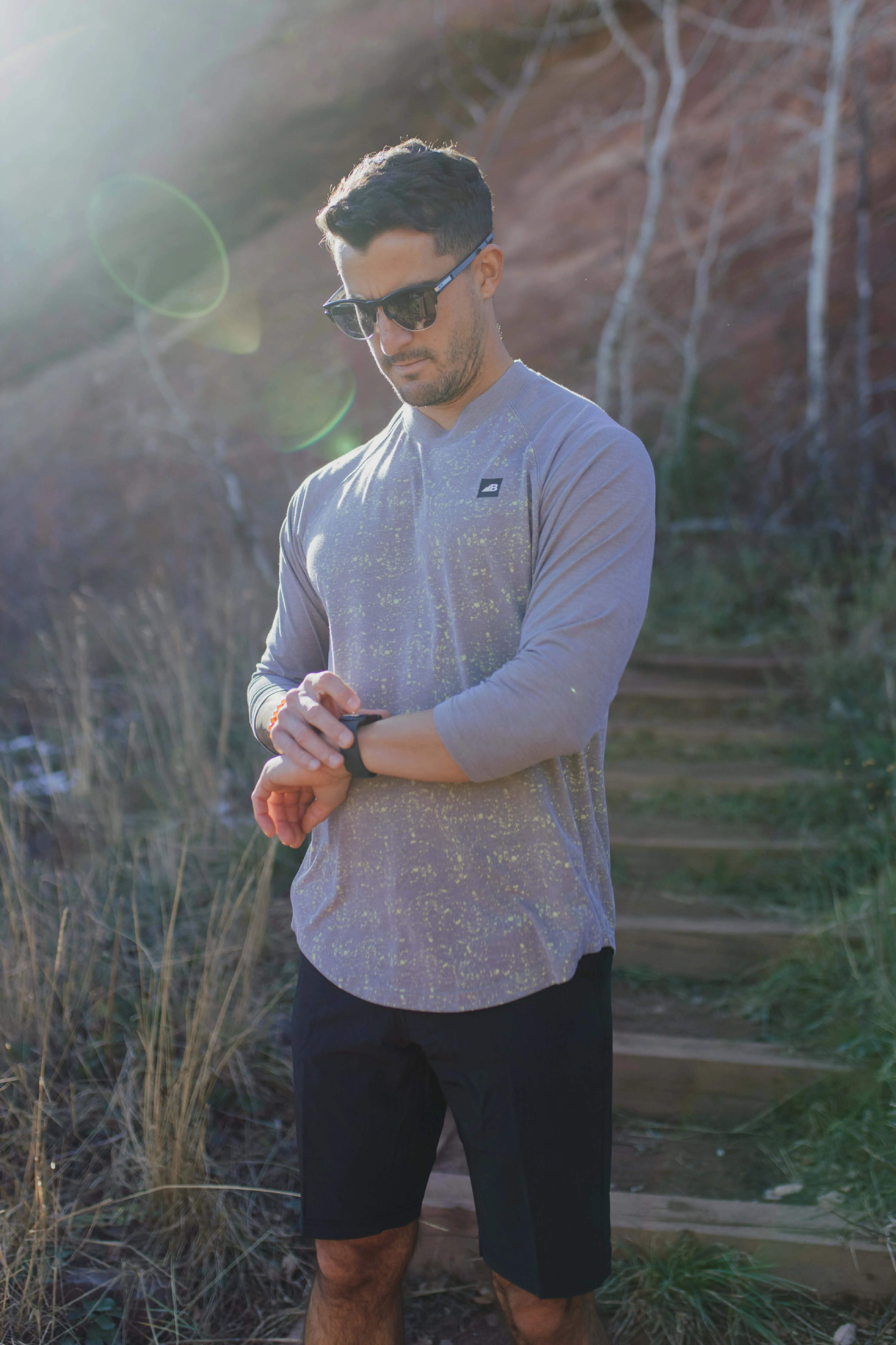 Men's Traverse Tek 3/4 Sleeve Tee