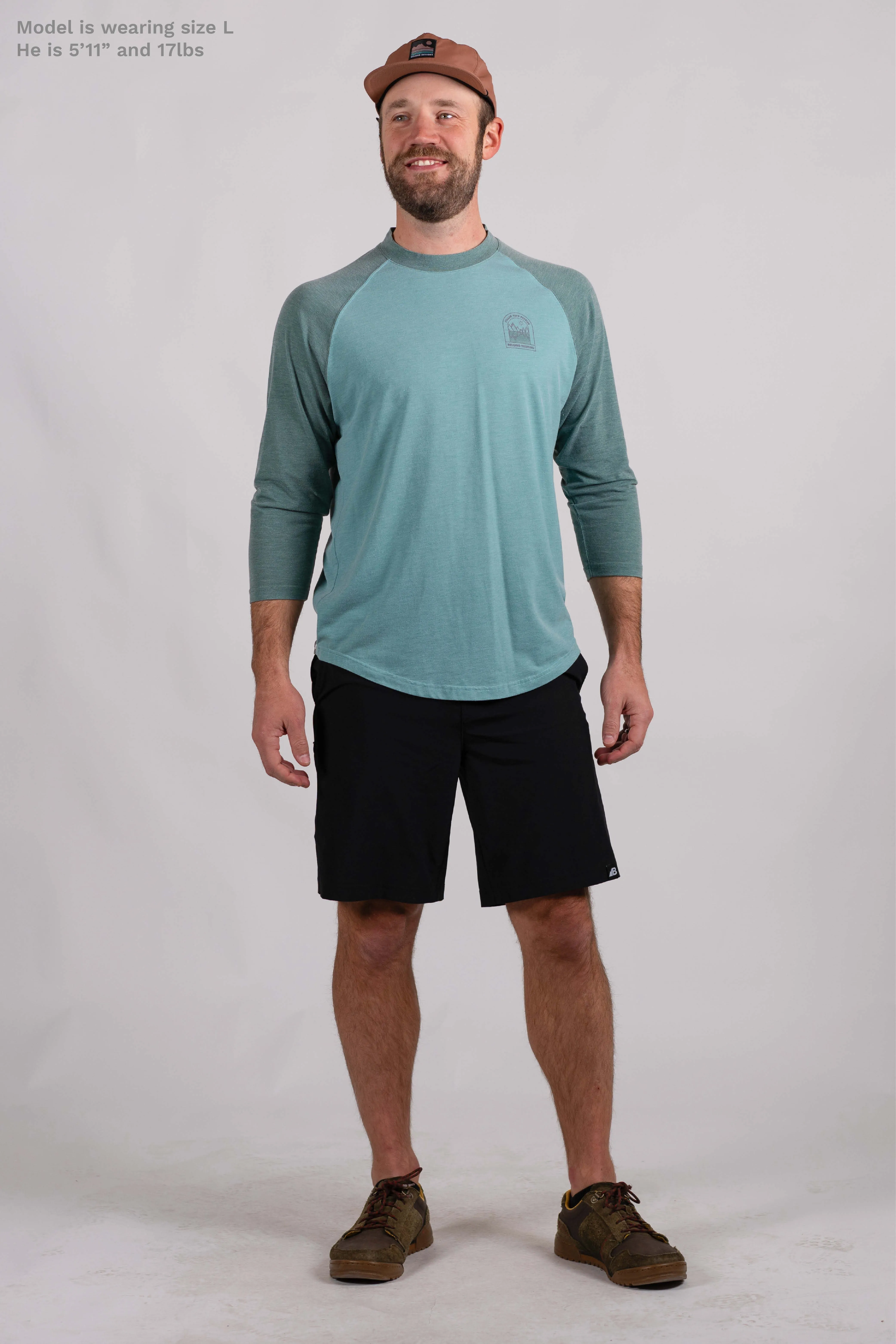 Men's Traverse Tek 3/4 Sleeve Tee