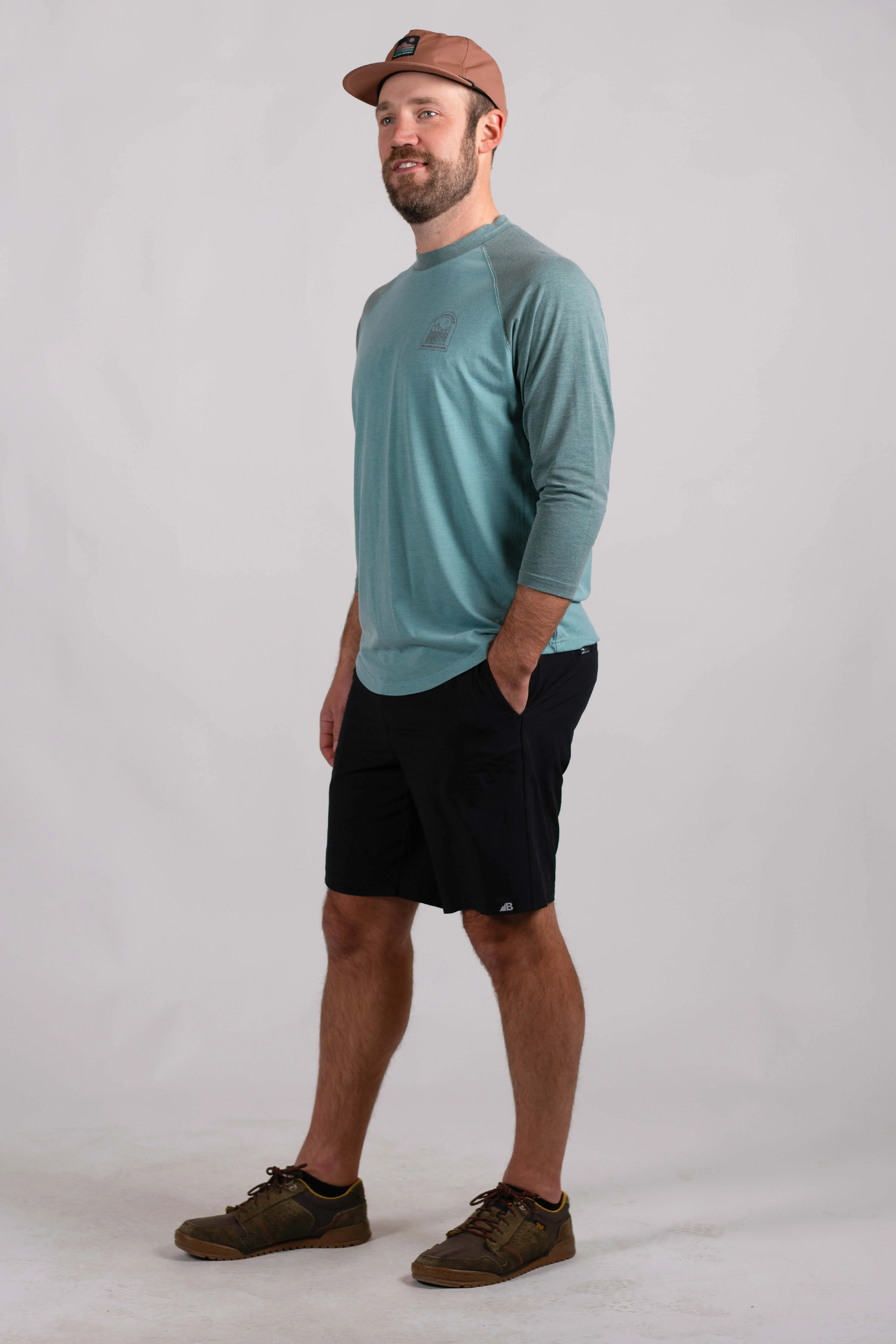 Men's Traverse Tek 3/4 Sleeve Tee