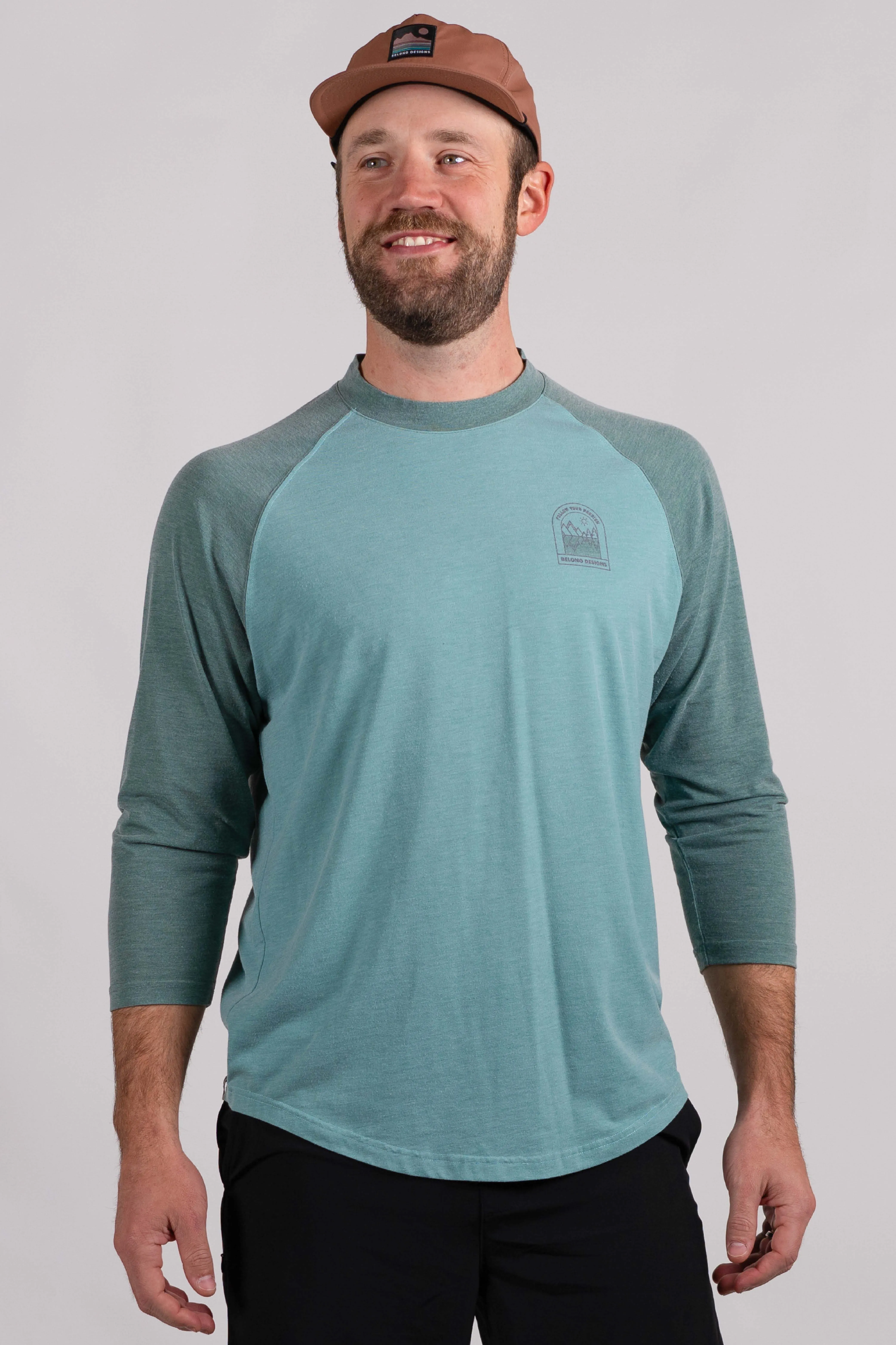 Men's Traverse Tek 3/4 Sleeve Tee