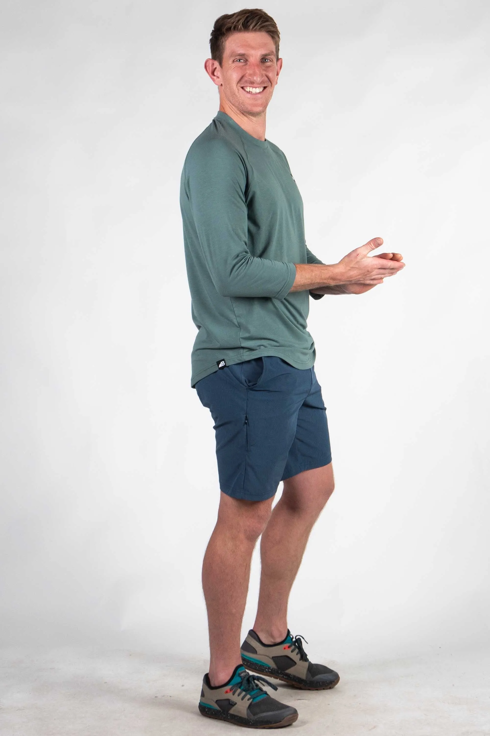Men's Traverse Tek 3/4 Sleeve Tee