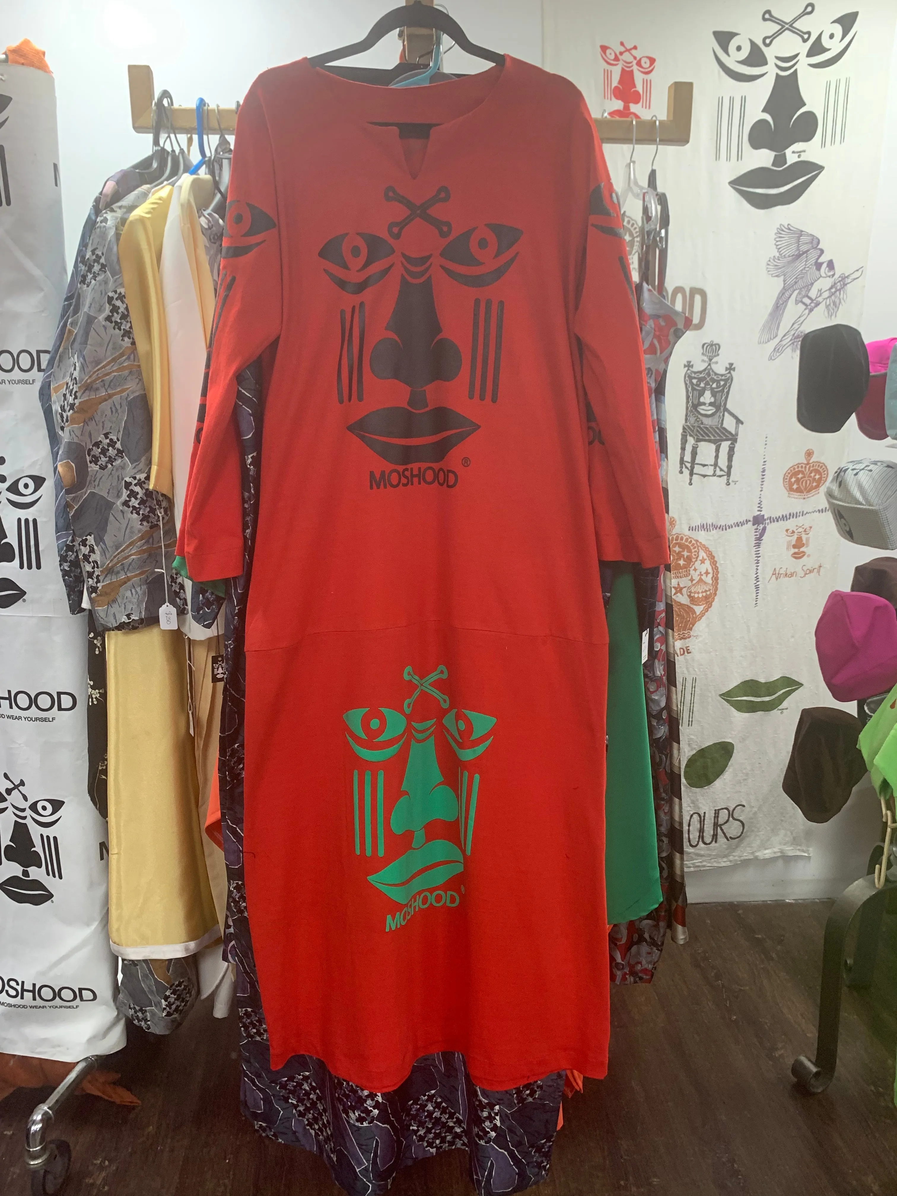 Moshood Liberation T-Shirt Dress