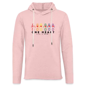 One Heart Unisex Lightweight Terry Hoodie