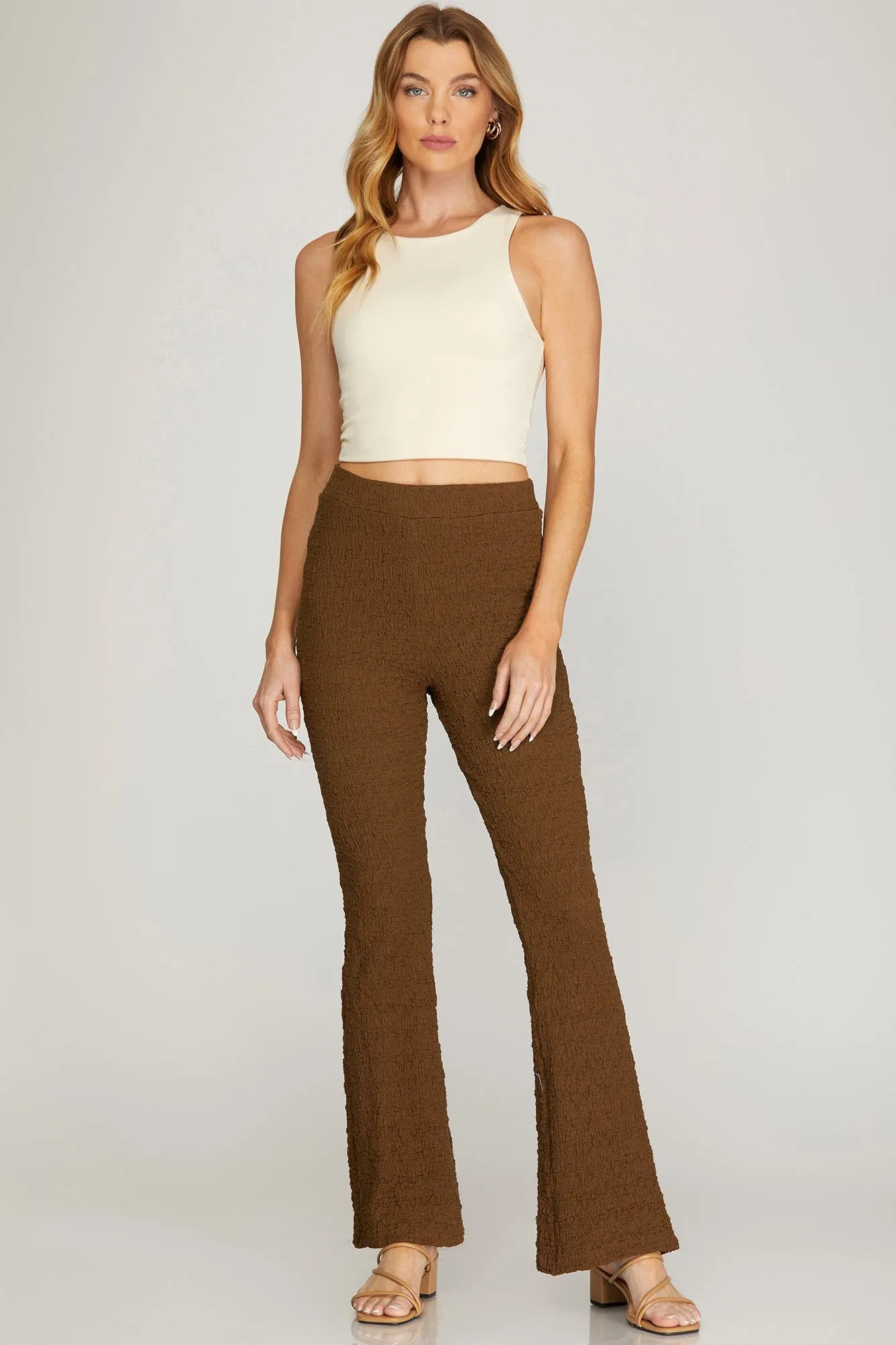 Perfect Day Textured Knit Pant