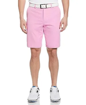 Pro Spin 3.0 Performance 10" Golf Shorts with Active Waistband (Size 30 - 44 Big & Tall), Pink Sunset, 34