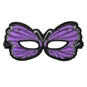 Purple Monarch Butterfly Fantasy Mask